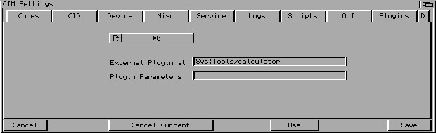 Settings / PLUGINS